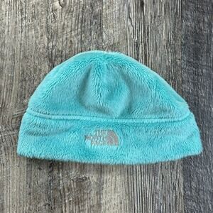 The North Face Size S Youth Junior‎ Osito Thermal Beanie Mint Fleece Cap Hat